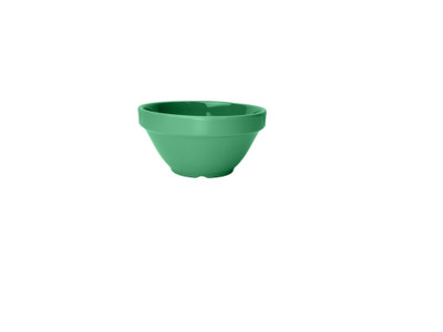 Thunder Group CR313GR 8 Oz. Green Melamine Bouillon Cup