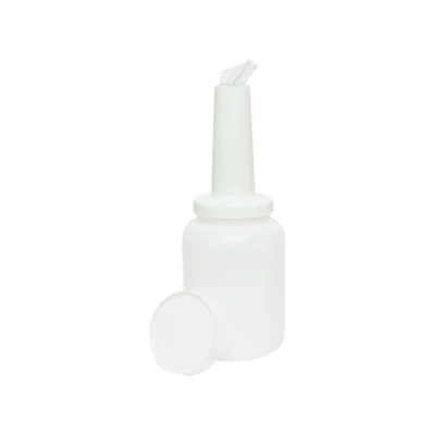 Thunder Group PLSNP02W 2 Qt. White Plastic Storer and Pour