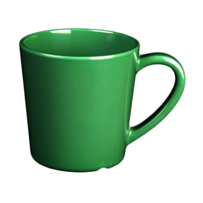 Thunder Group CR9018GR 7 Oz. Green Melamine Mug or Cup