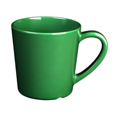 Thunder Group CR9018GR 7 Oz. Green Melamine Mug or Cup