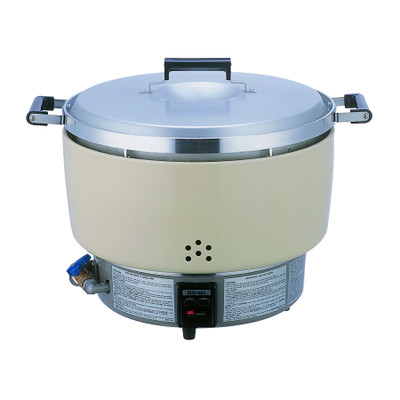 Thunder Group RER55ASN 55 Cups Uncooked Natural Gas Rice Cooker - 35,000 BTU