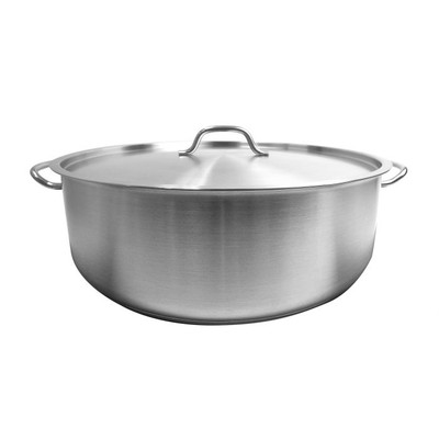 Thunder Group SLSBP4030 30 Qt. Stainless Steel Brazier Pot