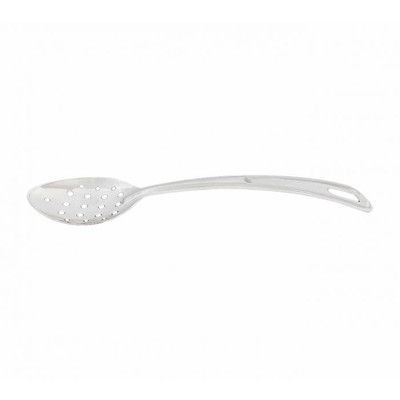 Thunder Group SLSBA513 13" L Silver Stainless Steel Perforated Basting Spoon