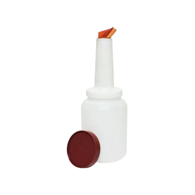 Thunder Group PLSNP02B 2 Qt. Brown Plastic Storer and Pour