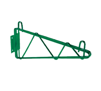 Thunder Group WBEP018 18" D Green Epoxy Coated Single Wall Bracket