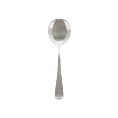 Thunder Group SLDK103 Bright 18/0 Stainless Steel Bouillon Spoon