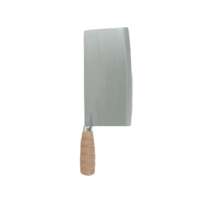 Thunder Group SLKF018 8" Cast Iron Blade Wood Handle Ping Knife