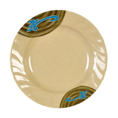 Thunder Group 1206J 6" Dia. Melamine Wei Round Plate