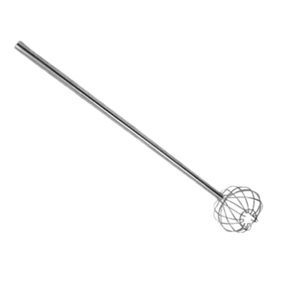 Thunder Group SLKW048 48" Stainless Steel Wire & Handle Kettle Whip