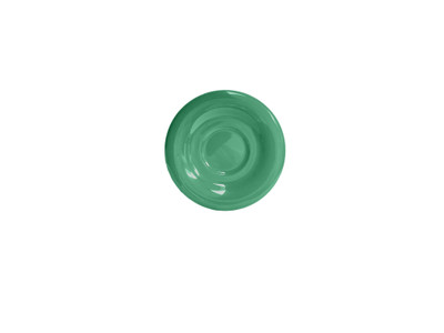 Thunder Group CR9108GR 5.5" Dia. Green Melamine Saucer