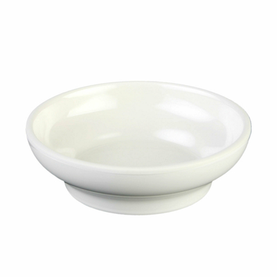 Thunder Group ML351B1 4.5 Oz. Bone Melamine Salsa Bowl