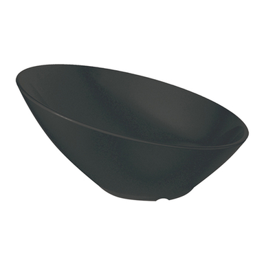 Thunder Group CR805BK 16 Oz. Black Melamine Classic Bowl