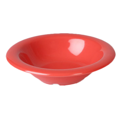 Thunder Group CR5608RD 8 Oz. Orange Melamine Salad Bowl
