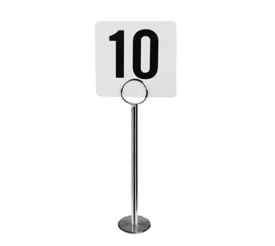 Thunder Group CRTCH008 8" Chrome Plated Wire Loop Table Card Stand