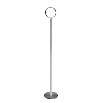 Thunder Group CRTCH008 8" Chrome Plated Wire Loop Table Card Stand
