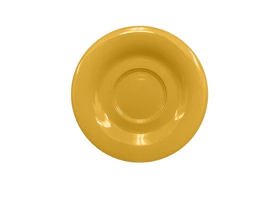 Thunder Group CR9108YW 5.5" Dia. Yellow Melamine Saucer