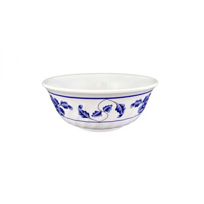 Thunder Group 5306TB 21 Oz. Melamine Lotus Swirl Bowl