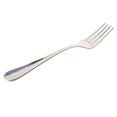 Thunder Group SLDM206 7.13" Long Stainless Steel Diamond Dinner Fork