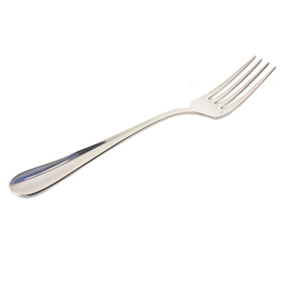 Thunder Group SLDM206 7.13&quot; Long Stainless Steel Diamond Dinner Fork