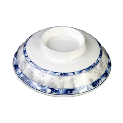 Thunder Group 3201CDL 5.25" W Melamine Blue Dragon Round Noodle Bowl Lid