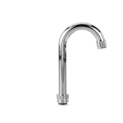 Component Hardware KS11-12-X000 3" Stainless Steel Swivel Encore Spout Assembly