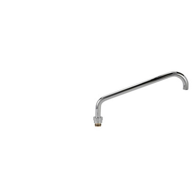 Component Hardware KL34-Y012 12" Polished Chrome Tubular Quik-fil Spout