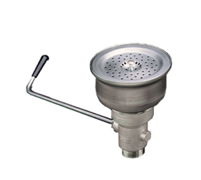 Component Hardware D63-4161 6.5" Sink Opening Nickel Plated Bronze Encore Twist Handle Waste Outlet