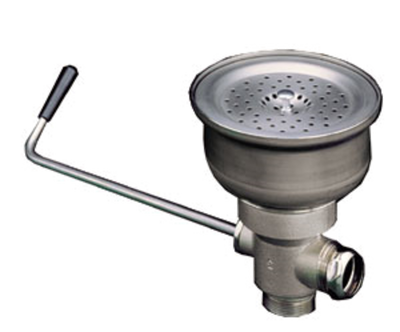 Component Hardware D63-4150 6.5" Sink Opening Nickel Plated Bronze Encore Twist Handle Waste Outlet
