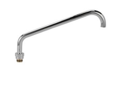 Component Hardware KL34-Y014 14" Polished Chrome Tubular Quik-fil Spout