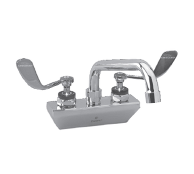 Component Hardware KL45-4110-SE4 4" Centers Stainless Steel Ceramic Wall Mount Encore Faucet