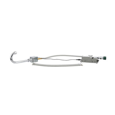 Component Hardware KE19-4000-RB1 3" Chrome Rigid Gooseneck Spout Deck Mount 1.5 GPM Encore Intelli-Flo Electronic Faucet