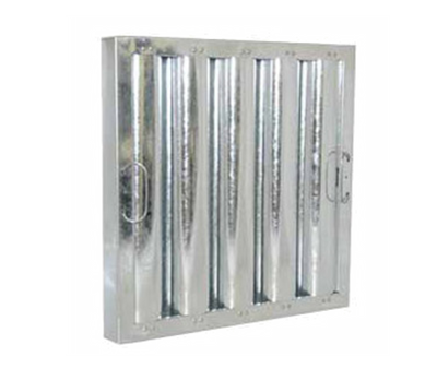 Component Hardware FG51-2516 16" W Galvanized Fixed Flame Gard Baffle Filter