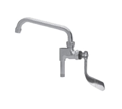 Component Hardware KL55-7006-SE4 6" Stainless Steel Swing Spout Pre-Rinse Add-On Faucet