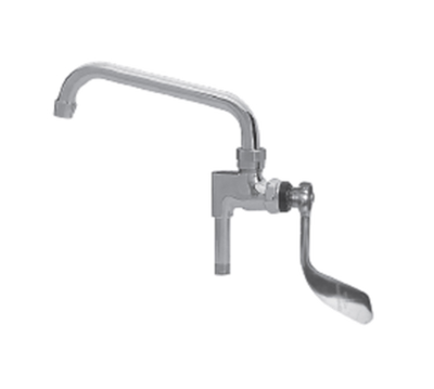 Component Hardware KL55-7008-SE4 8" Stainless Steel Swing Spout Pre-Rinse Add-On Faucet