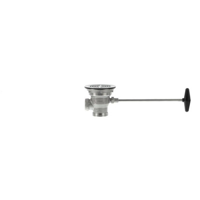 Component Hardware DSS-8000-FS 3.5" Sink Opening Stainless Steel Encore Universal Rotary Waste Outlet