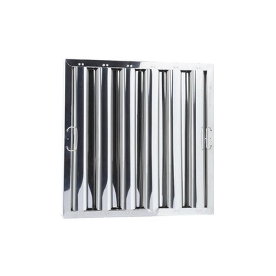 Component Hardware FR51-1616 16" W Stainless Steel Fixed Flame Gard Baffle Filter