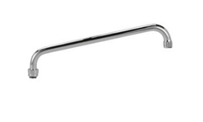 Component Hardware KS11-12-X014Z 14" Stainless Steel Tubular Swing Retail Package Encore Spout Assembly