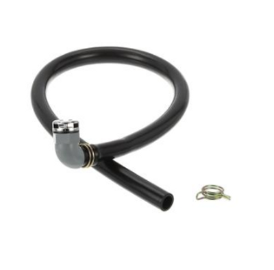 Component Hardware E52-1000 Nickel Plated Brass Tailpiece Overflow Assembly