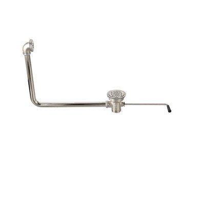 Component Hardware D55-7515 3.5" Sink Opening Stainless Steel Top-Line Universal Twist Handle Waste Outlet