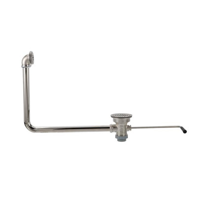 Component Hardware D55-7515-R 3.5" Sink Opening Stainless Steel Top-Line Universal Twist Drain with Reducer