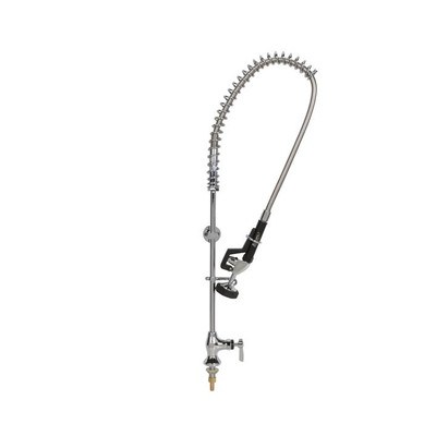 Component Hardware KL63-1000-BR 1.6 GPM Single Hole Center Deck Mount Encore Pre-Rinse Assembly