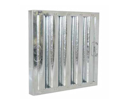 Component Hardware FG51-1016 16" W Galvanized Fixed Flame Gard Baffle Filter