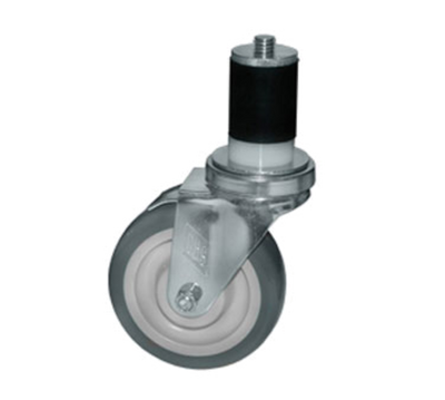 Component Hardware CMS2-5RPB 5" Dia. Gray Polyurethane Stem Caster