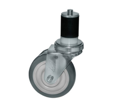Component Hardware CMS2-5RPB 5" Dia. Gray Polyurethane Stem Caster