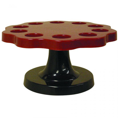 Thunder Group 53 Plastic Footed Base Sushi 10 Rolls Rack