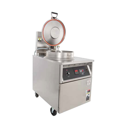 BKI FKM-F Stainless Steel Electric Manual Control Pressure Fryer - 208 Volts 3-Ph