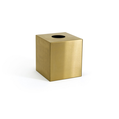 FOH RTB021GOS21 5" W Gold Stainless Steel Square Tissue Cover