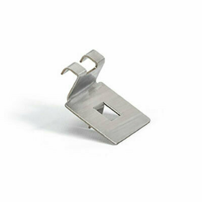 FOH RTH002BSS83 1.25" W Silver Stainless Steel Tokyo Ice Bucket Tong or Scoop Holder