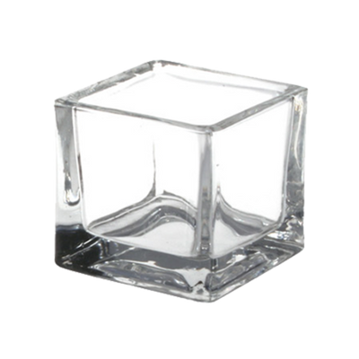 FOH ASA011CLG23 2.5 Oz. Square Glass Stemless Sampler Dish