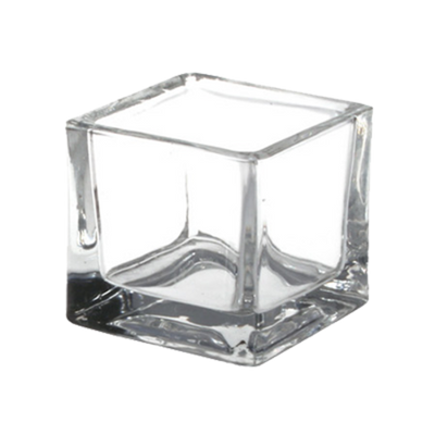 FOH ASA011CLG23 2.5 Oz. Square Glass Stemless Sampler Dish